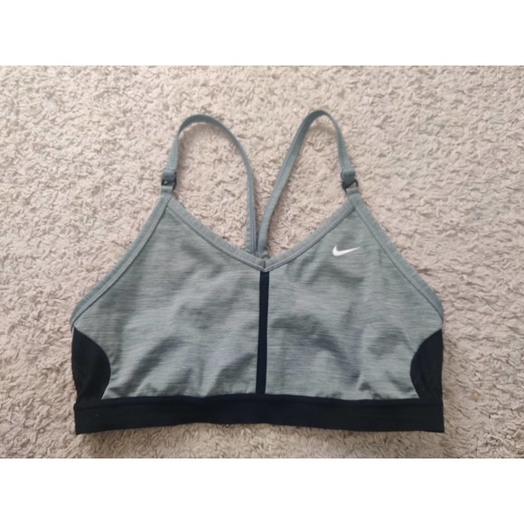 (V) Nike Women sport bra running gym dri-fit super rare training sz XL